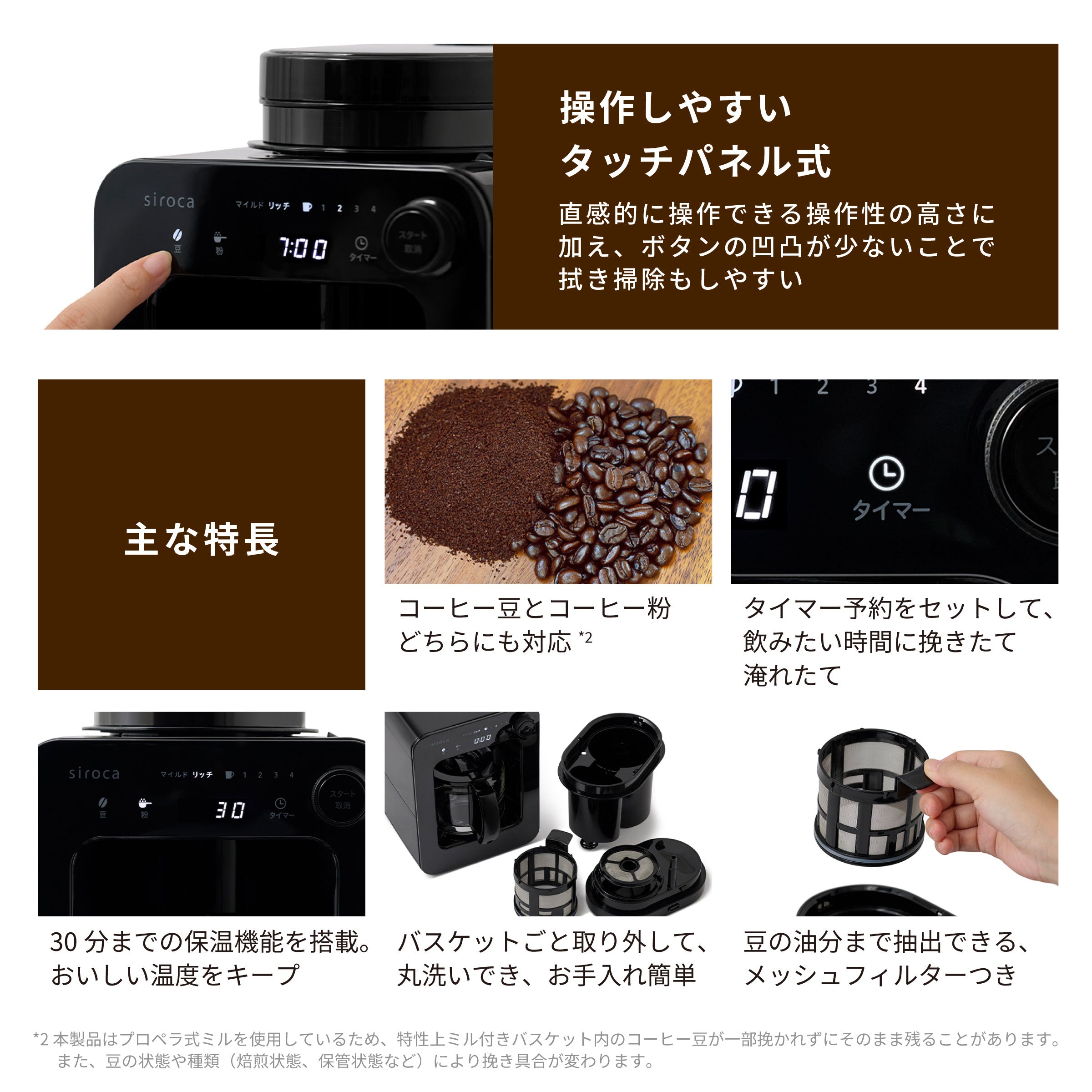 全自動コーヒーメーカー SC-A271