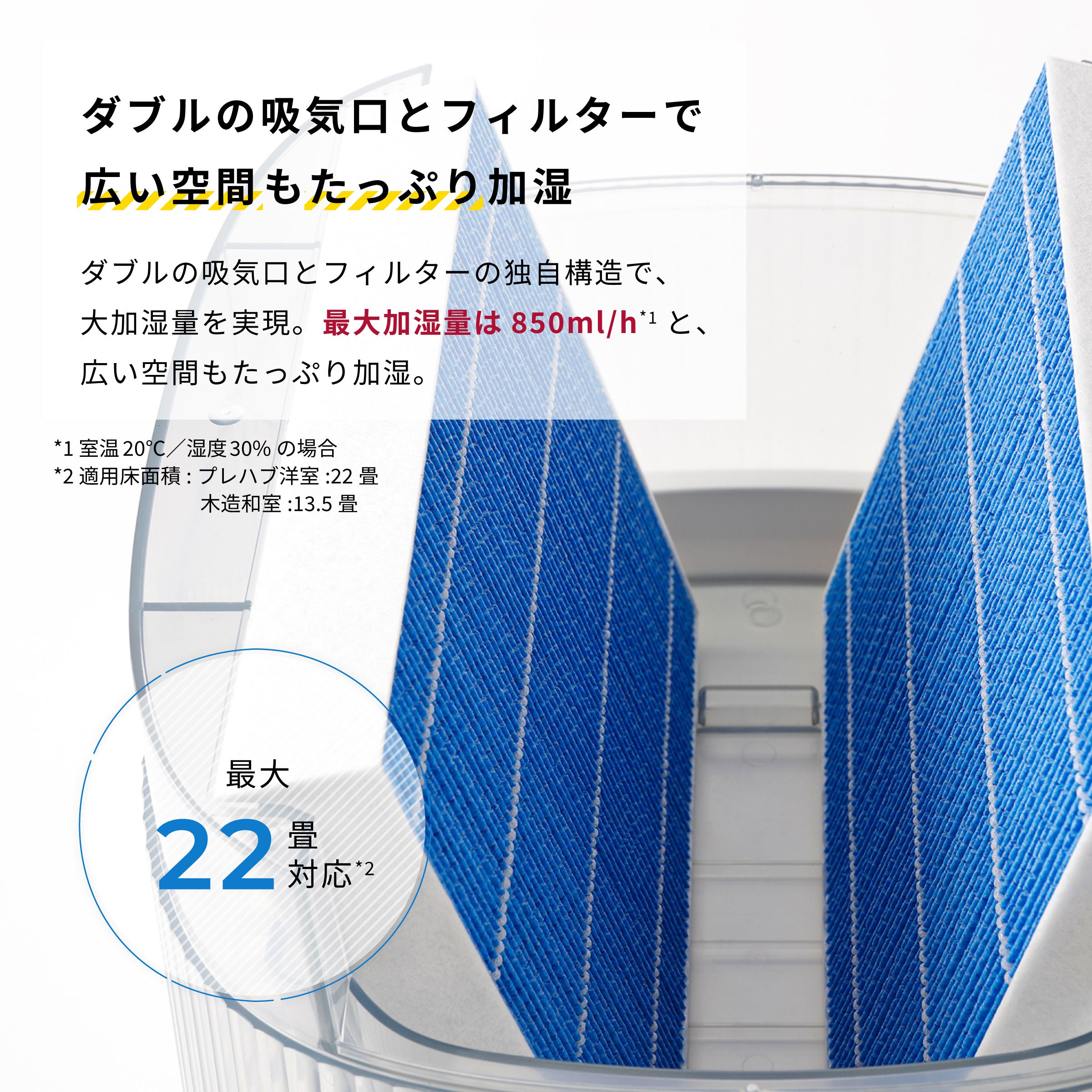気化式加湿器 SD-E151
