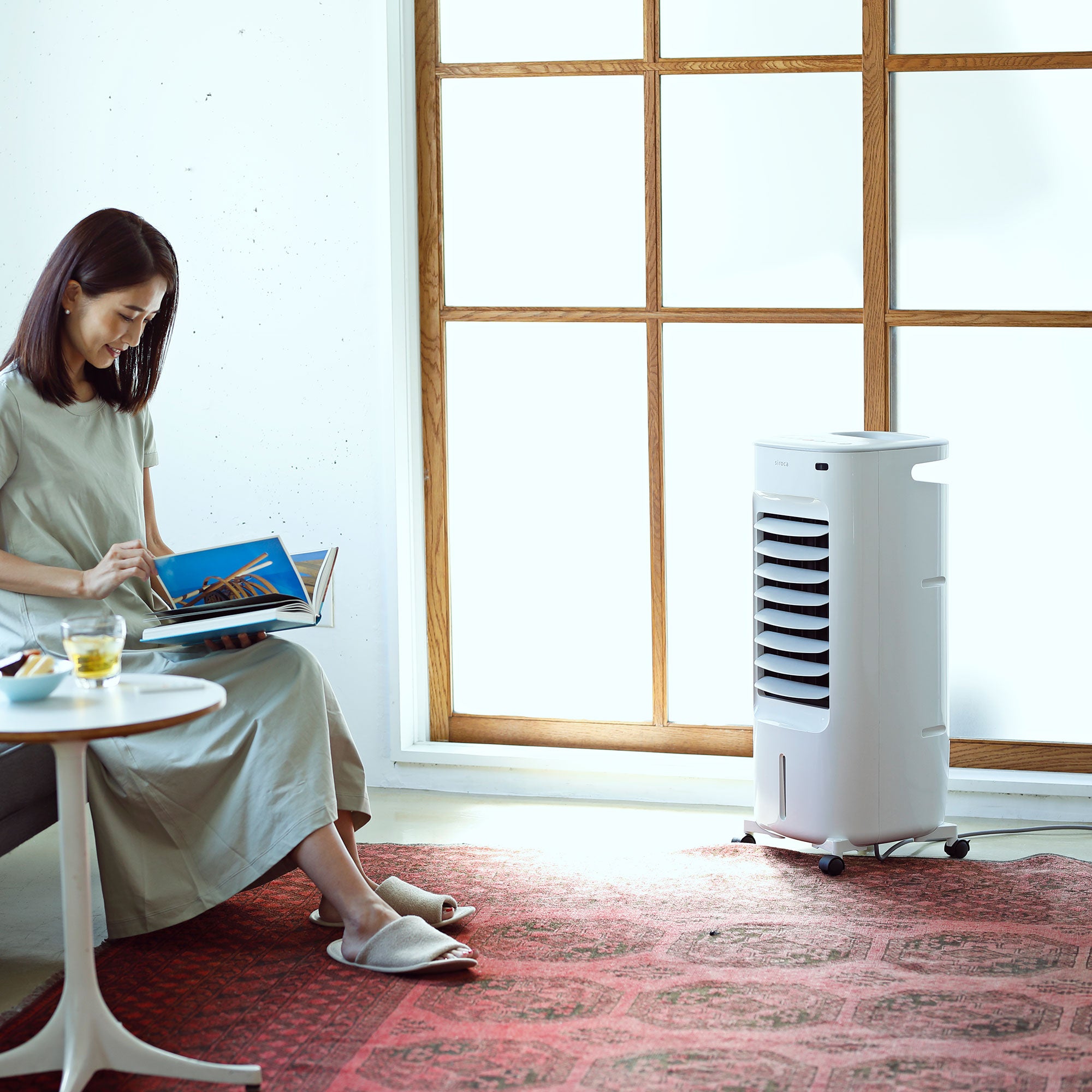 加湿つき温冷風扇 シロカのなごみ SH-C252