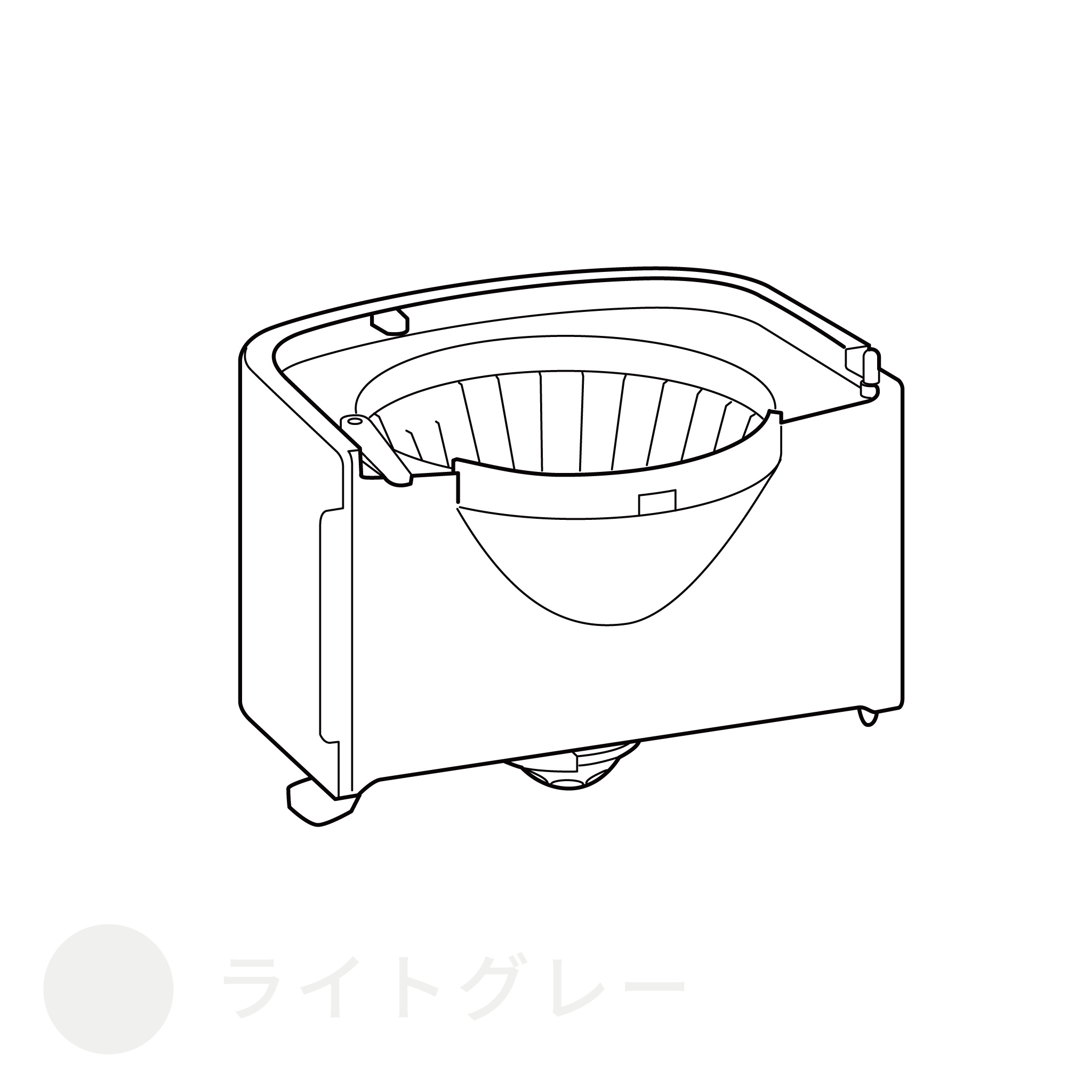 コーン式全自動コーヒーメーカー カフェばこPRO  バスケット SC-C261DR(しずく漏れ防止弁付き)(対応型番:SC-C261/CM-6C271/SC-C281)