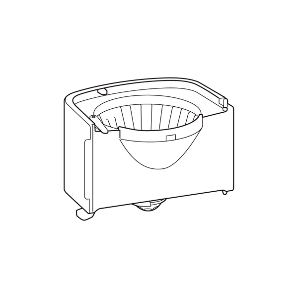 コーン式全自動コーヒーメーカー カフェばこPRO  バスケット SC-C261DR(しずく漏れ防止弁付き)(対応型番:SC-C261/CM-6C271/SC-C281)