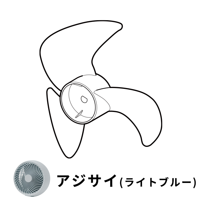 3Dサーキュレーター botanical 羽根SF-15A221IF(対応型番:SF-15A221)