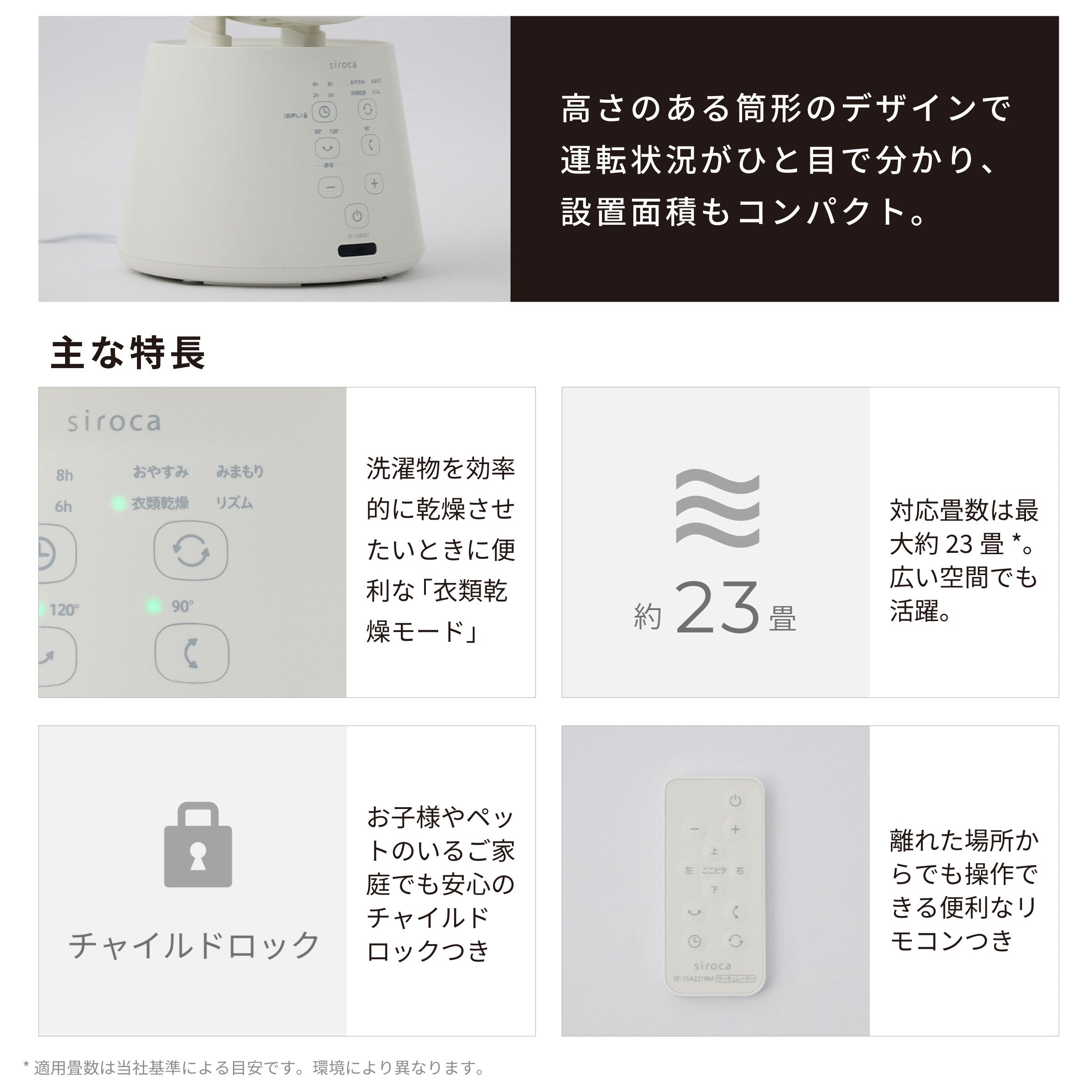 【期間限定ポイント10倍】3Dサーキュレーター botanical SF-15A221