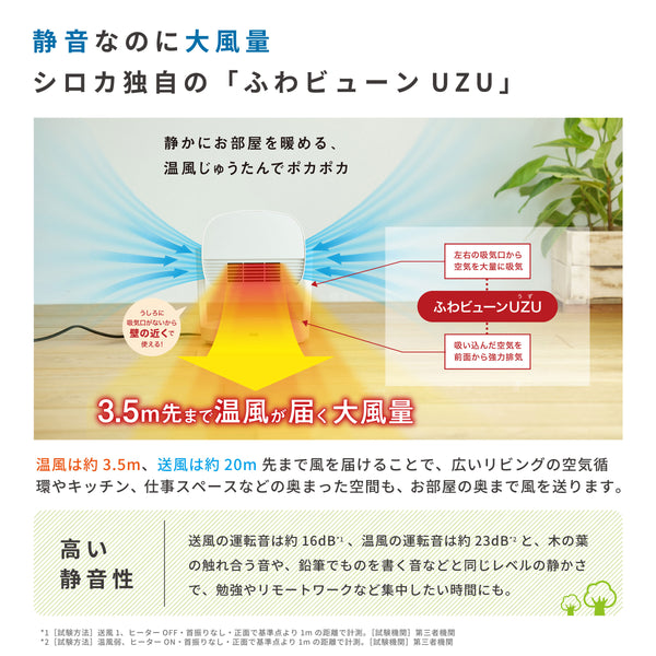 [ 一年中ずっと使える] HOT&COOL サーキュレーター ポカクール SH-CD251