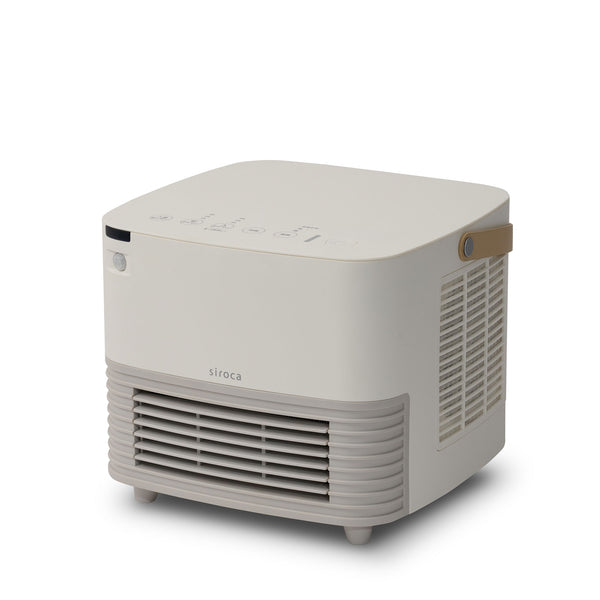 [温度表示付き] 人感センサー付き セラミックファンヒーター ポカCUBE SH-CF251