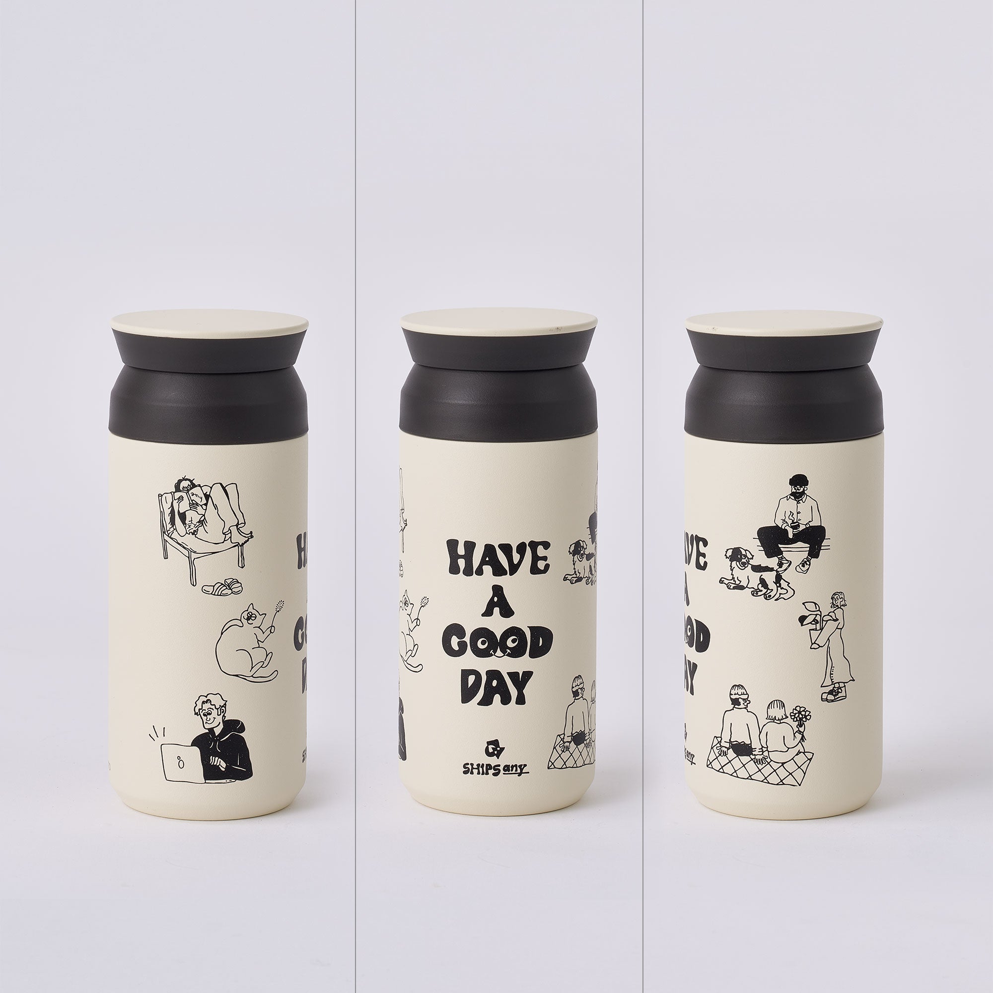 温度調節電気ケトル SK-D271 + KINTO × SHIPS any オリジナルボトルセット