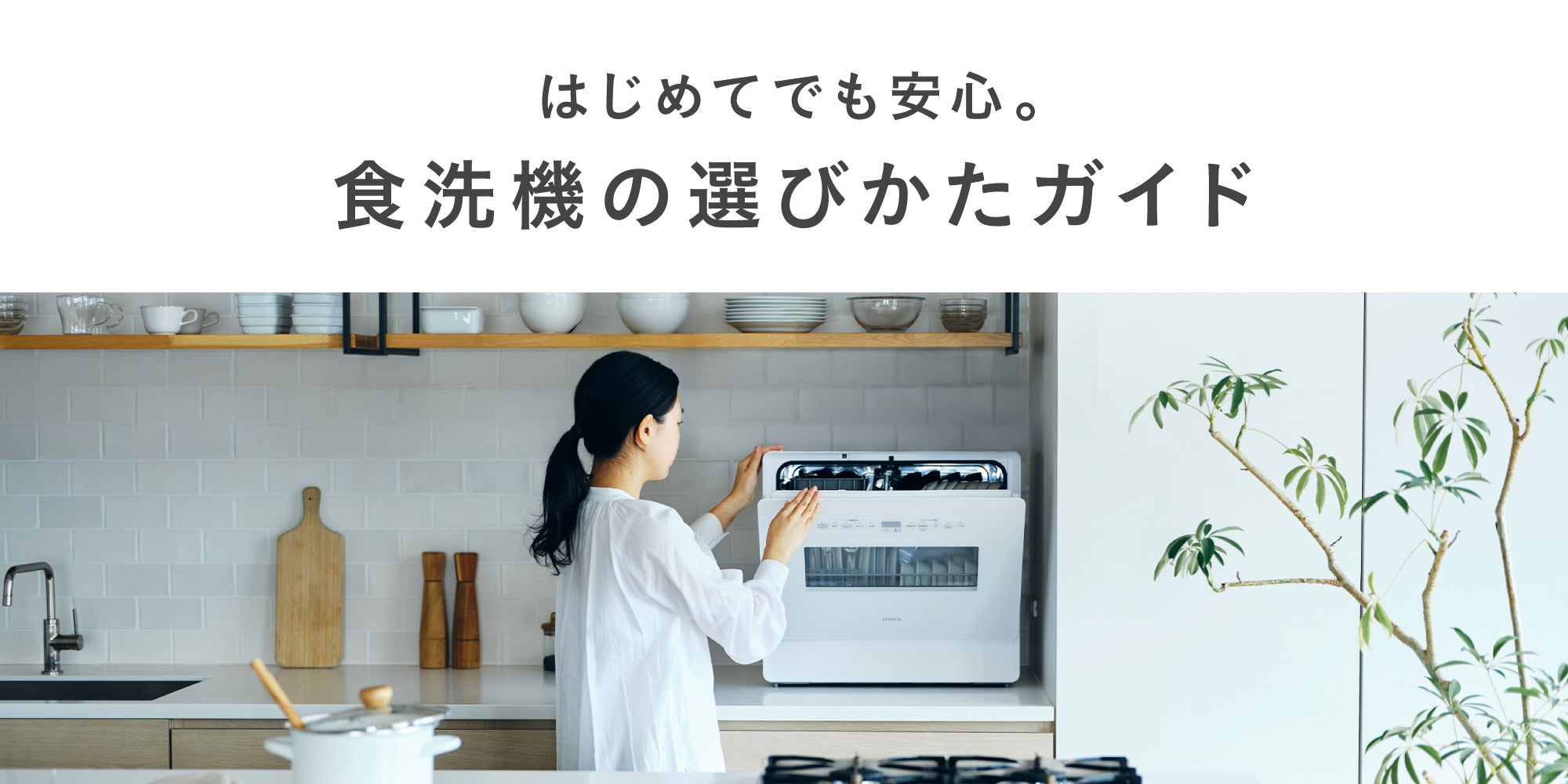 食器洗い乾燥機(食洗機) | シロカオンラインストア
