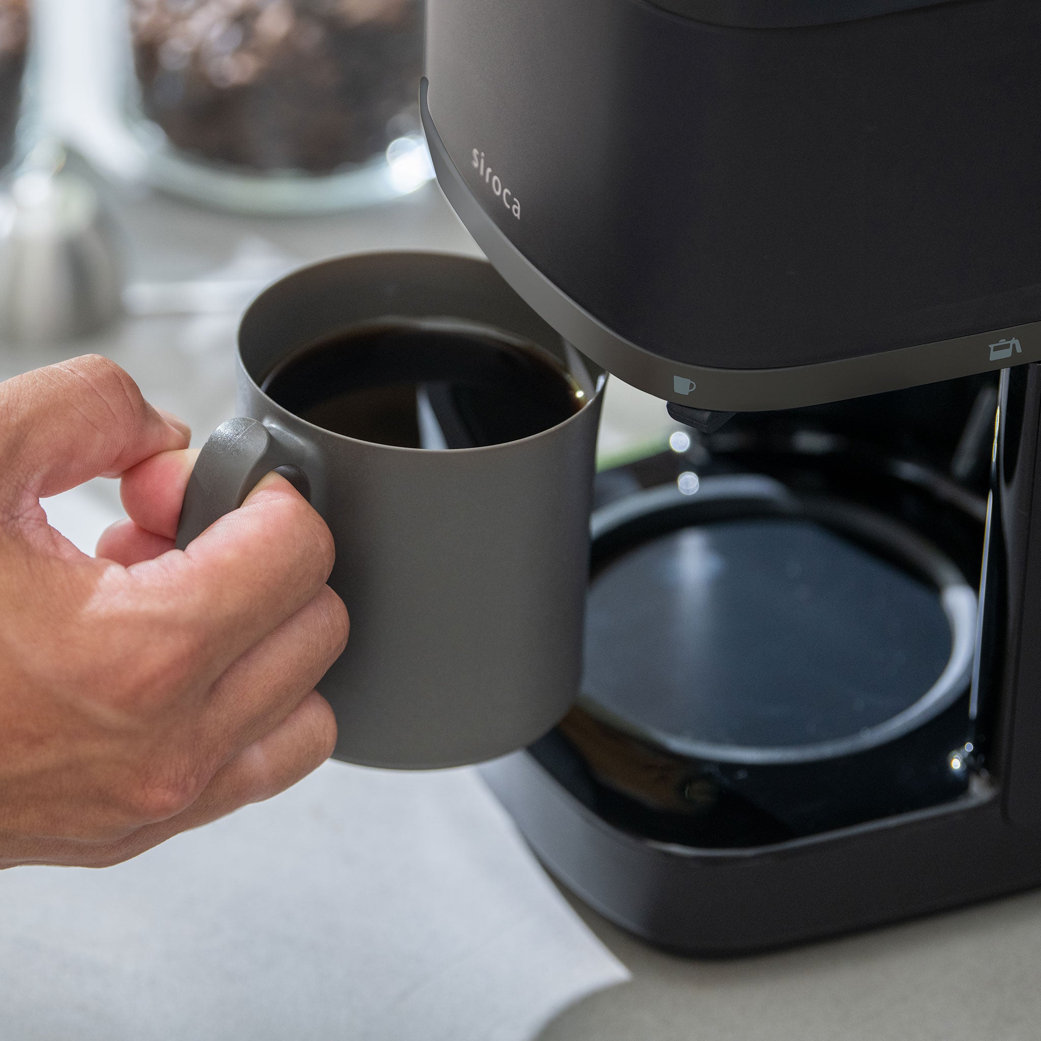 コーン式全自動コーヒーメーカー「カフェばこPRO」CM-6C271